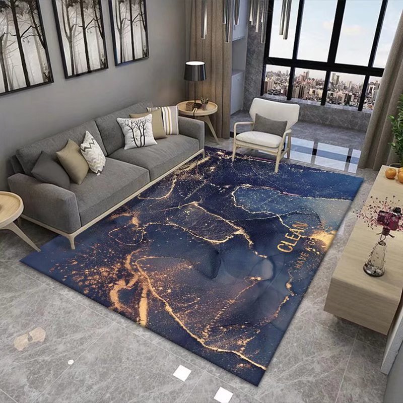 New Chinese Modern Abstract Ink Painting Living Room Carpet