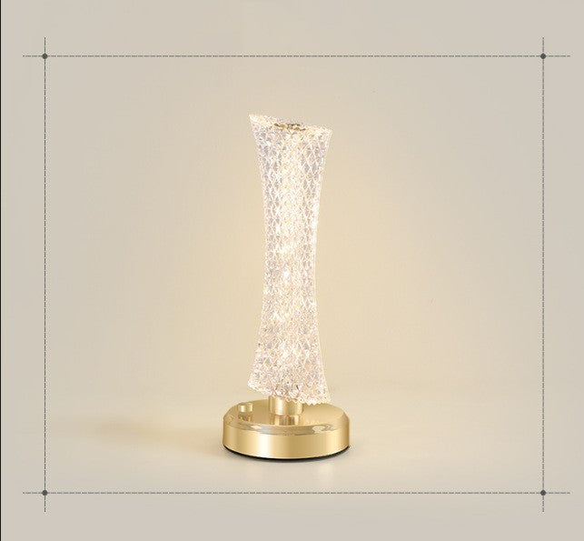 Charging Decoration Modern Light Luxury Touch Small Night Lamp