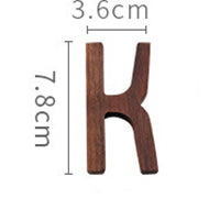 INS Nordic Style Solid Wood Letter Combination Wall DIY Letter Home Decoration