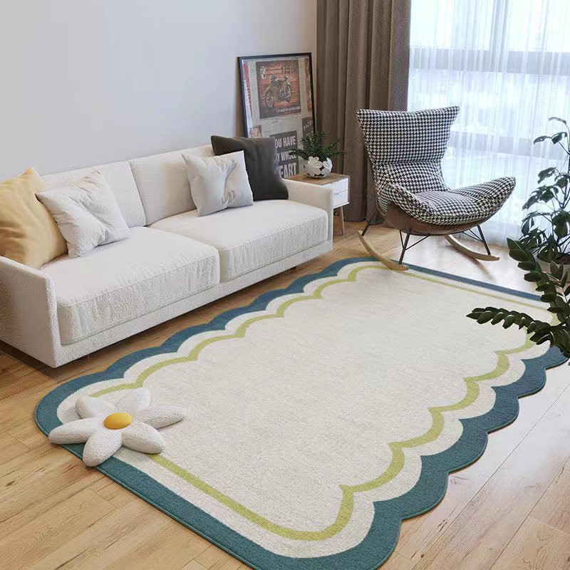 Carpet Full Spread Living Room Bedroom Thickened Imitation Cashmere Carpet Anti-slip Bed Blanket