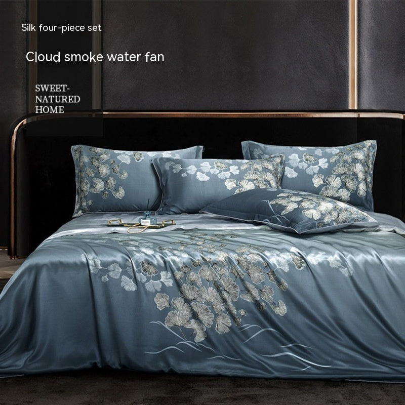 Bed Silk Four-piece Set