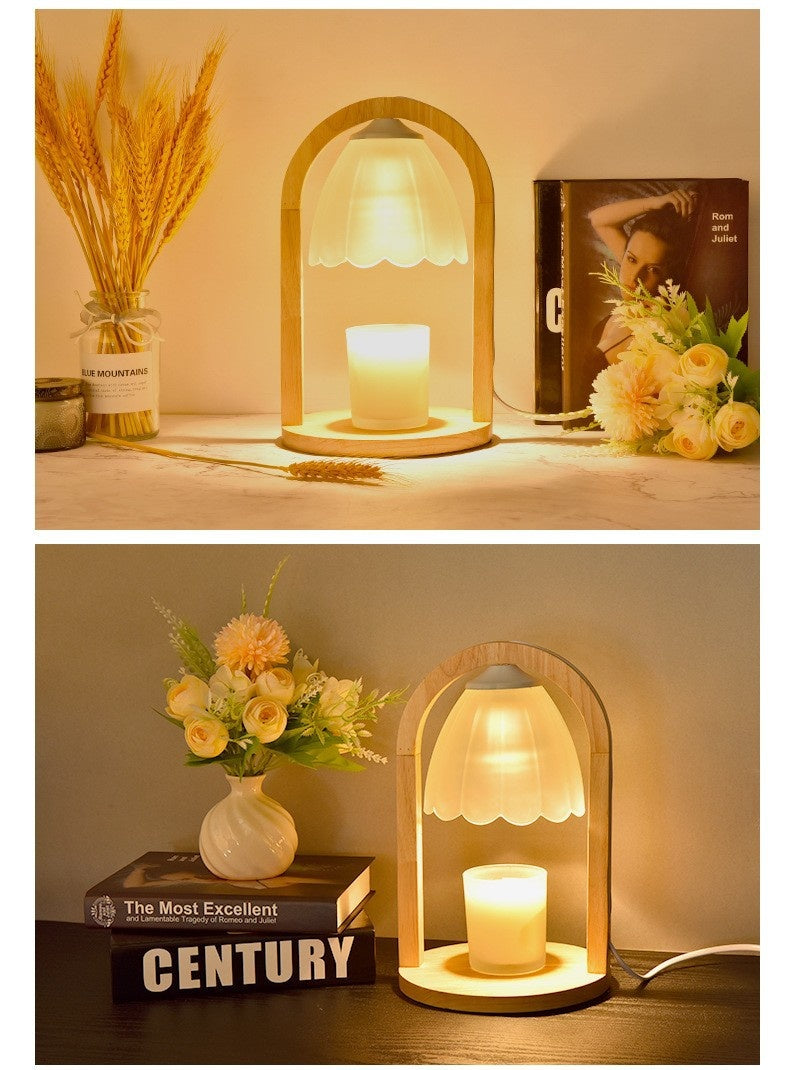 Fragrance Lamp New Chinese Melting Candle Lamp Bedroom Adjustable Light Melting Wax Lamp