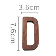 INS Nordic Style Solid Wood Letter Combination Wall DIY Letter Home Decoration