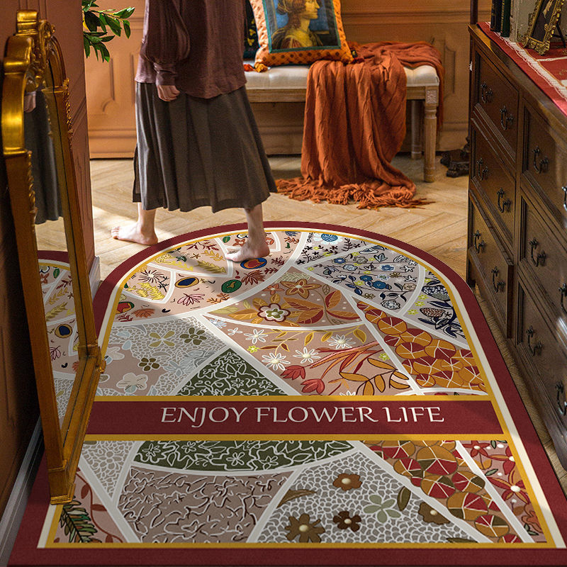 Anti-slip Carpet For Home Retro Entryway