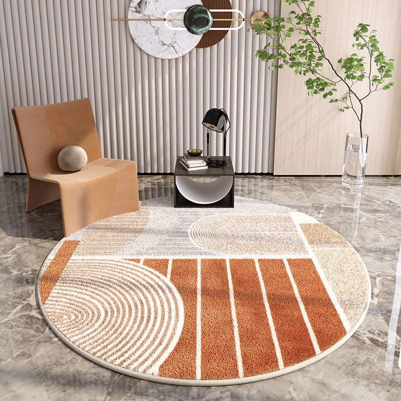 Simple Round Home Living Room Carpet Coffee Table Sofa Study Cloakroom Full Carpet