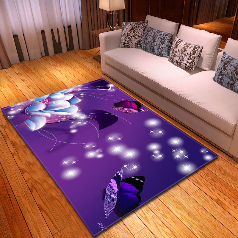 Butterfly Series Living Room Carpet Bedroom Dining Room Mat